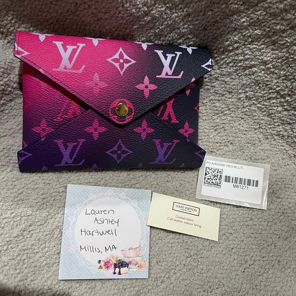 Louis Vuitton Spring in the City Midnight Fuchsia Kirigami Pouch - Picture 7 of 7
